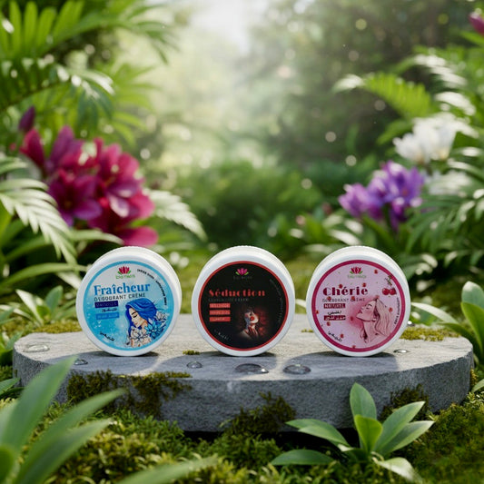 Trio crème déodorant bio ness